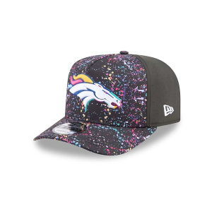 Denver Broncos New Era 2025 Crucial Catch 9Fifty Snapback Hat One Size Black