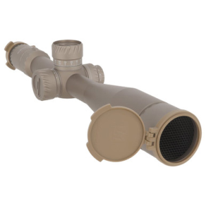 Tangent Theta TT525P Professional Marksman 5-25x56mm Illum 34mm .1 MRAD Adj. Gen 2 XR Coyote Brown Riflescope w/AIF Turrets 800100-0601 - Tangent Theta