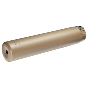 SureFire SOCOM338 Ti .338 Cal Dark Earth Suppressor w/ Fast-Attach Mount SOCOM338-Ti-DE - Surefire