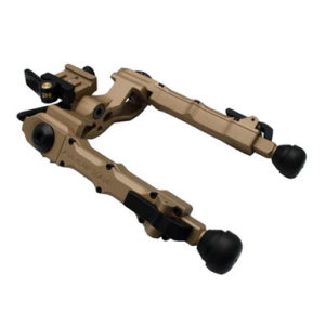 Accu-Tac FDE/TAN WB-4 Wide Body Bipod Picatinny TWBB-0400 - Accu-Tac