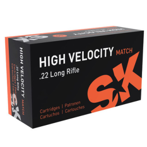 SK Ammunition .22 LR High Velocity Match 40gr Ammunition Brick of 500rds 420237 - Sk Ammunition
