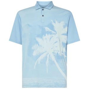 Oakley Reduct Stonewash Blue Polo Shirt XXL FOA404359-6EK-XXL - Oakley
