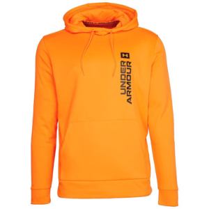 Under Armour Camo Wordmark Hoodie Blaze Orange/Black 3XL 1374081-825001 - Under Armour