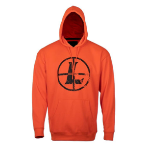Leupold Distressed Reticle Performance Hoodie Blaze Orange XXXL 184048 - Leupold