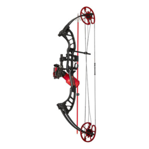 Cajun Shore Runner EVW LH50 Black/Red Bowfishing Bow Kit ABF23B1205L - Cajun