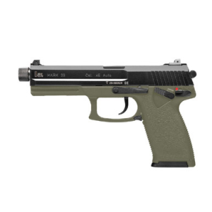 Heckler & Koch HK Mark 23 .45 ACP Green Pistol w/(2)12rd Mags 81001074 - Heckler & Koch