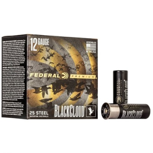 Image of Federal Black Cloud Fs Steel Ammo 12 Gauge 3" 1-1/4 Oz #bb Steel Shot
