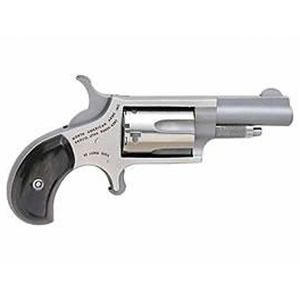 NAA 22LR Mini-Revolver 22LR 1.62" 5rd Rosewood Grip Stainless