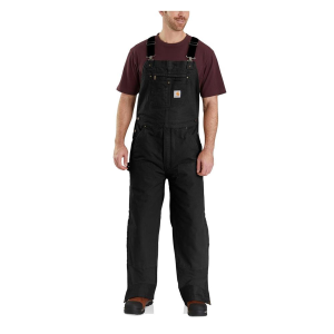Carhartt Mens Quilt Lined Duck Bib Insulated Overalls