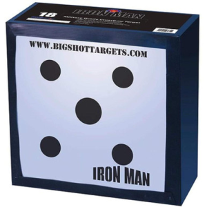 Bigshot Archery Targets Iron Man 18` Crossbow Target 18" x18" x12", IM 18