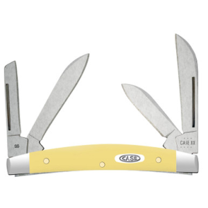 Case Knives Case XX Small Congress Yellow Synthetic 81098 Stainless Folding Pocket Knife - $55.99 at Fin Feather Fur Outfitters