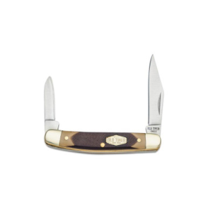 Aob Schrade Old Timer Minuetman Folding Slipjoint Brown/Stainless - $19.99 at Fin Feather Fur Outfitters