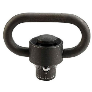 Blackhawk BH HARD PUSH BUTTON SLING SWIVEL BLK - $25.99 at Fin Feather Fur Outfitters