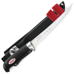 RapalaBP706SH1 6" Soft Grip Fillet Knife/Single Stage Sharpener/Sheath
