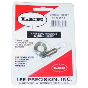 Lee Precision LEE 90217 GAGE/HOLDER 38 SUPER - $12.34 at Fin Feather Fur Outfitters