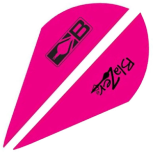 Bohning Blazer 2" Vane Arrow Fletching Hot Pink Pack of 36, 10831HP2