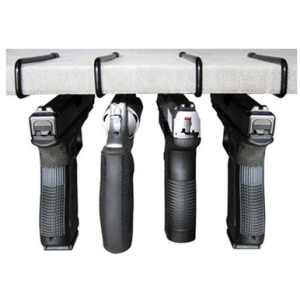 liberty safe & security prod gun safe handgun hanger, under-shelf, 4-pk.