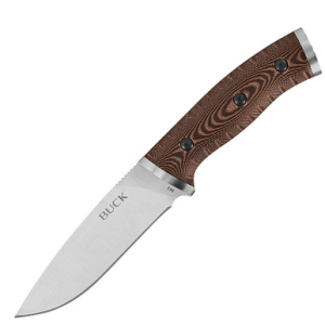 Buck Knives Buck Selkirk Fixed Blade Knife 4.625" SS Blade Micarta Handle 0863BRS - $84.99 at Fin Feather Fur Outfitters