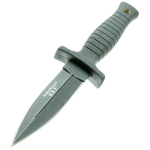 Aob Smith & Wesson SWHRT9B Boot Knife Fixed 4.75" Black Blade Rubber Handle - $23.99 at Fin Feather Fur Outfitters