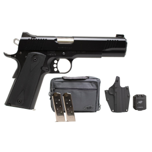 Kimber Kimber Custom 1911 LW 45ACP 5" .45 ACP Pistol Club Bundle 3 Mags Holsters, Range Bag - $665.99 at Fin Feather Fur Outfitters