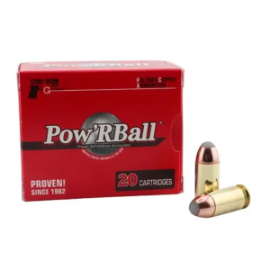 Corbon CorBon 45 Auto +P 165gr Pow'Rball 20 Rounds - $26.99 at Fin Feather Fur Outfitters