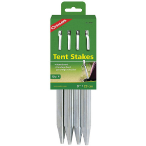 Coghlans Coghlans 9" Steel Tent Stakes - $4.99 at Fin Feather Fur Outfitters