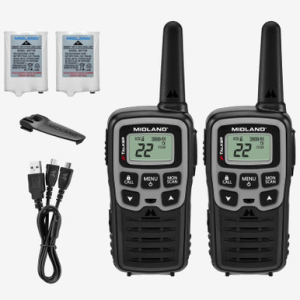 Midland Consumer Radio Midland X-TALKER T51SLV Two-Way Radios 22-Channel 2-Pack - $59.99 at Fin Feather Fur Outfitters