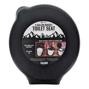 Sona Sona Enterprises Portable Toilet Seat for 5-Gallon Bucket - $9.99 at Fin Feather Fur Outfitters