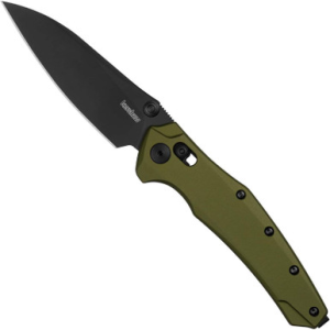 Kershaw Kershaw Bareknuckle DuraLock 3.5in MagnaCut Folding Knife OD Green - $199.99 at Fin Feather Fur Outfitters