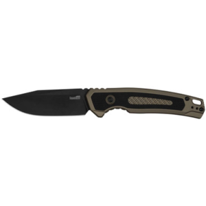Kershaw Kershaw Launch 21 Automatic Folding Knife 3.45in CPM M4 FDE - $169.99 at Fin Feather Fur Outfitters