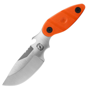 Sniper Bladeworks Sniper Bladeworks Skinner 4.3in Fixed Blade Knife Orange G-10 - $115.00 at Fin Feather Fur Outfitters