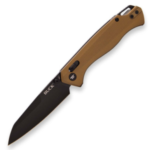 Buck 698 Ferrox Folding Knife 3.375in D2 Reverse Tanto Bronze