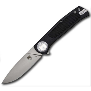 Cobratec CobraTec EDC Scout Button Lock Folding Knife Black Grivory - $69.99 at Fin Feather Fur Outfitters