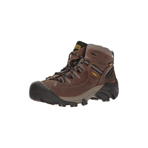 Keen Keen Men's Targhee II Mid Wide Hiking Shoe Shiitake/Brindle - $149.99 at Fin Feather Fur Outfitters