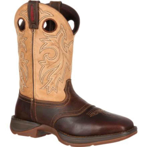 Durango Durango Rebel Mens Saddle Up Brown Tan Western Boot DB4442 - $149.99 at Fin Feather Fur Outfitters