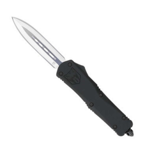 Cobratec CobraTec Small Black Fang FS-3 Dagger OTF Knife - $124.99 at Fin Feather Fur Outfitters
