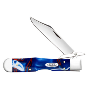 Case Knives Case XX Cheetah Cub Patriotic Kirinite 11230 Stainless Pocket Knife - $94.99 at Fin Feather Fur Outfitters