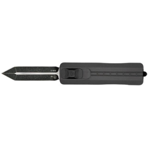 Templar Knives Templar Knife Sentinel Side-Slider OTF Knife Black D2 Dagger - $159.99 at Fin Feather Fur Outfitters