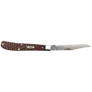 Case Knives Case 00135 Trapper Slimline 3.25" Folding Clip Point Plain Mirror Polished Tru-Sharp SS Blade, Brown Jigged Synthetic Handle - $51.99 at Fin Feather Fur Outfitters