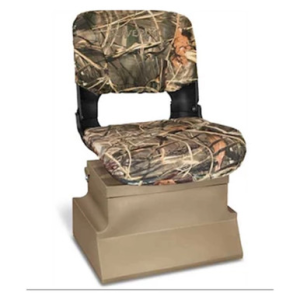 Beavertail Stealth 1200 Swivel Seat & Storage Box Marsh Brown