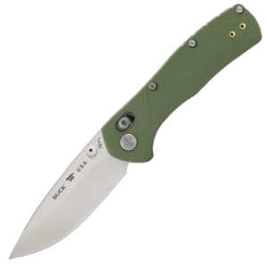 Buck Knives Buck 791 Range Pro Folding Knife 3.375in 154CM Green - $124.99 at Fin Feather Fur Outfitters