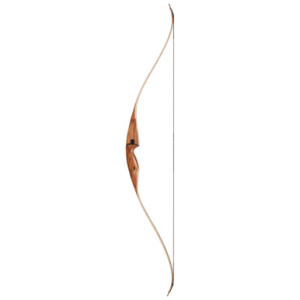 Bear Archery Longbow Grizzly Hunter Canary Wood/Clear Glass RH 50#