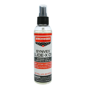 Birchwood Casey Birchwood Casey SYNVEX Glide-X Synthetic Gun Oil 6 oz Spray - $22.99 at Fin Feather Fur Outfitters