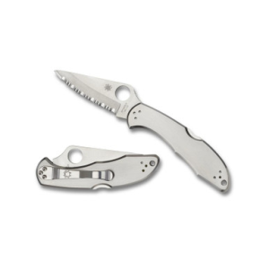 Spyderco Spyderco Delica 4 Stainless SpyderEdge Folding Knife - $120.00 at Fin Feather Fur Outfitters