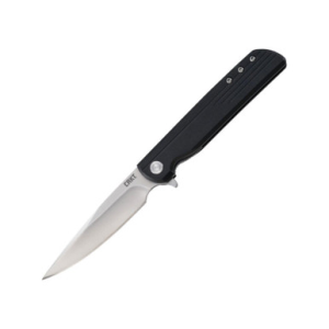 CRKT LCK+ Assisted Folding Knife 3.31-Inch Satin Drop Point