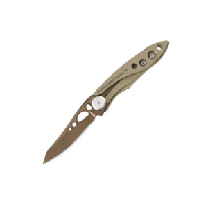 Leatherman Leatherman Skeletool KB 2.6in Plain Edge Folding Knife Sandstorm - $39.95 at Fin Feather Fur Outfitters