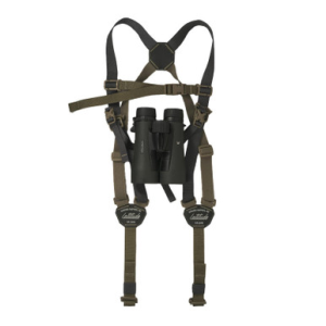 Latitude Latitude Outdoors Saddle Suspenders with Binocular Harness Green - $34.99 at Fin Feather Fur Outfitters