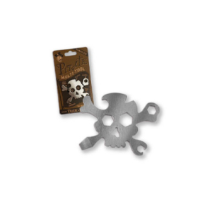Lucky Jack Pirate Skull 7-Function Stainless Steel Multi-Tool