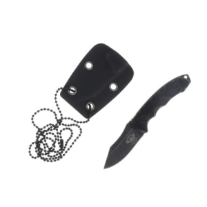 Toor Knives Skallywag Tactical The Mini Black Fixed Blade Neck Knife - $18.99 at Fin Feather Fur Outfitters