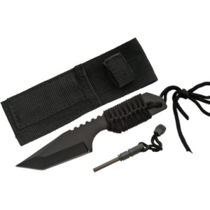 Szco Rite Edge Tanto Survivor 7-Inch Fixed Blade Knife with Fire Starter - $14.99 at Fin Feather Fur Outfitters